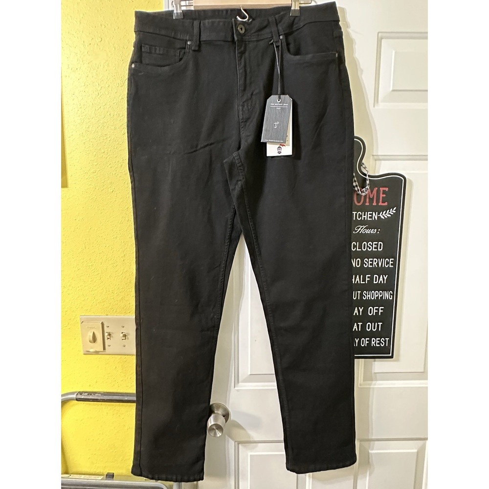 NWT NYC The Perfect Jean‎ Men's Athletic Fit Size 36 x 32 Medium Black